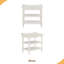 Table de chevet blanche antique