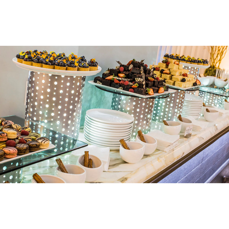 Buffet en verre à l'avant de la maison, Fumée