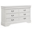 Ensemble de chambre à coucher 4 pièces Louis Philippe-107123598-107123600