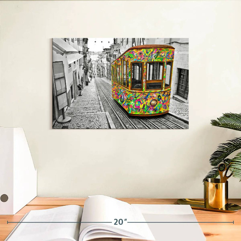 Mehar Lisbon Tram, 8" H x 12" W