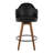 Murrieta Swivel Upholstered Counter Stool with Solid Wood Frame-1490382707