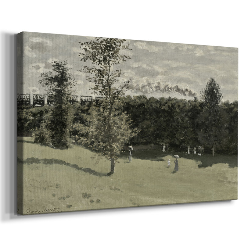 Paysages rétro-D III - Cavas enveloppés de galerie, 24X36