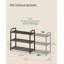 3 Tier Expandable Adjustable Shoe Rack-1619574394