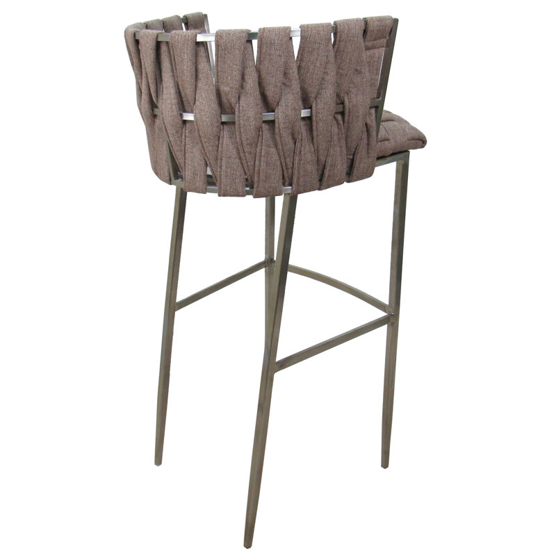 Tabouret de bar 26 po Longino Barcelona, Beige bassin