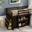 Lits avec rangement, lit mezzanine simple en bois, espresso moderne pour petite maison