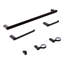 6-Piece Bathroom Hardware Set PARACAS with Towel Bars and Hooks-459373560