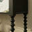 Floral-patterned drawer console table