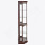 Vitrine de coin lumineuse pour présenter des objets de collection, du vin et des objets décoratifs, offrant un rangement fonctionnel et un design élégant-989363988