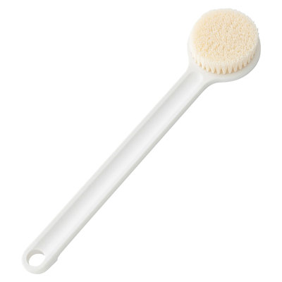 cleaning brush Body Brush Dry Brushing Shower Bath Brush Long Handle Gentle Back Skin Exfoliate Massage Long Handle Soft Hair Shower Brush Bath Brush Back Brush
