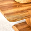 Table basse moderne et simple de luxe moderne de couleur bois. Le bureau d'ordinateur. La table de jeu. Convient pour la salle à manger, le salon, la terrasse et la cuisine. 47 po x 25,6 po 18 po