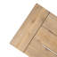 Banc d'extérieur moderne, banc en bois