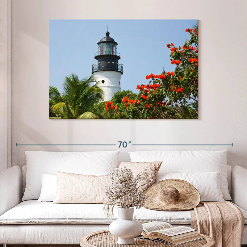 Lilie, phare emblématique de Key West, H 32 po x l 48 po