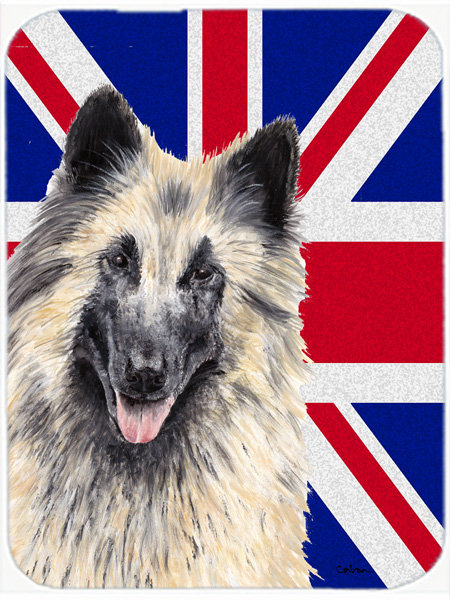 Tervueren belge en verre à drapeau anglais britannique caroline Union Jack