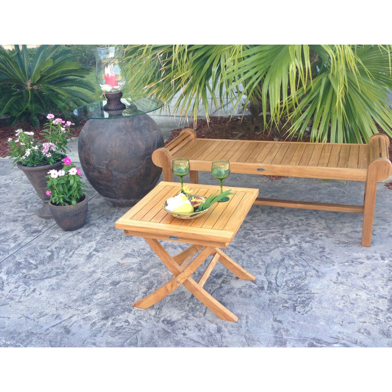 Outdoor Teak Side Table