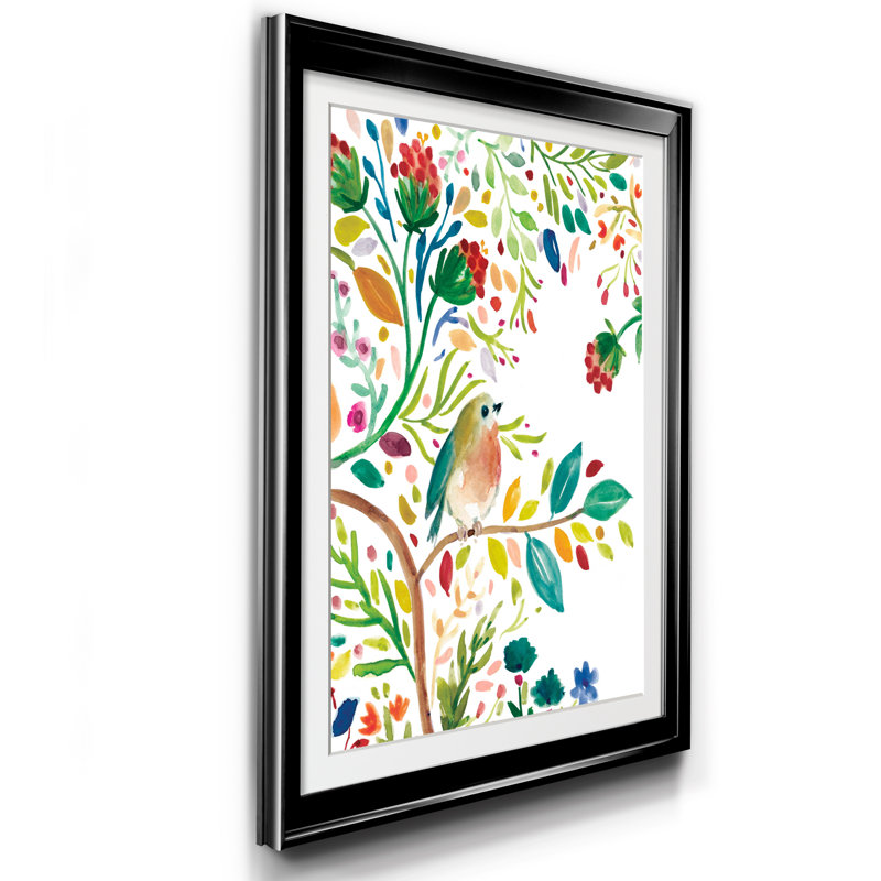 Morning Song I - Cadre photo, reproduction d'art sur papier, Noir, H 18,5 po x l 24,5 po x P 1,5 po