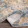 Tapis bleu / beige Allie