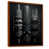 Brown Floater Framed