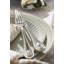 French Perles 65 - Piece Stainless Steel Flatware Set, Service for 12 