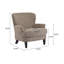 Fauteuil club rembourré Gerald Boucle
