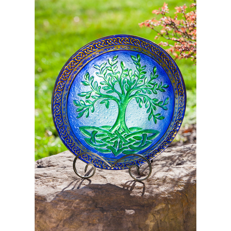 Bain d’oiseaux arbre de vie