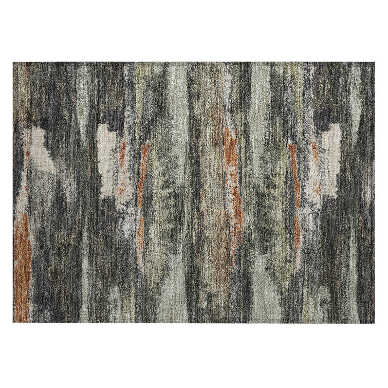 Aleighna Area Rug with Non-Slip Backing