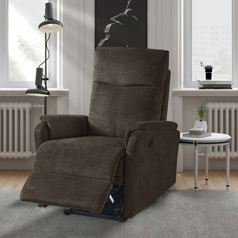 Pavolko Power Power Recliner Chair with One-Touch Easy Control | Plush Upholstered Single Recliner for Living Room & Bedroom - Fast Shipping & In-Stock