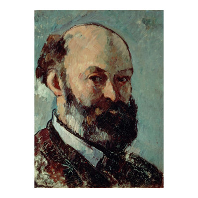 Autoportrait Paul Cézanne, estampe numérique