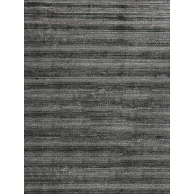Hand Knotted Area Rug in Gray