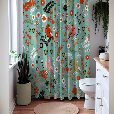 Floral Shower Curtain