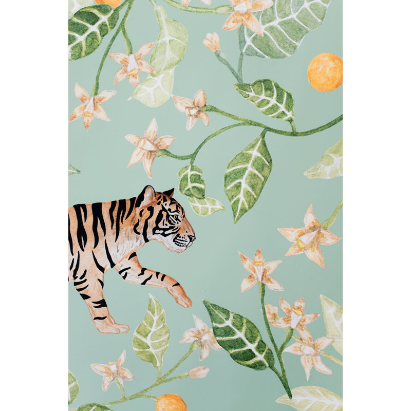 Floral Wallpaper, Non-Pasted