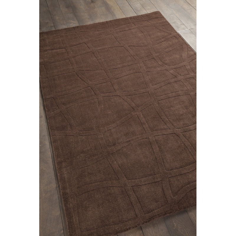 Tapis tissé à la main Worcester, Rectangle 5 pi x 7 pi 6 po