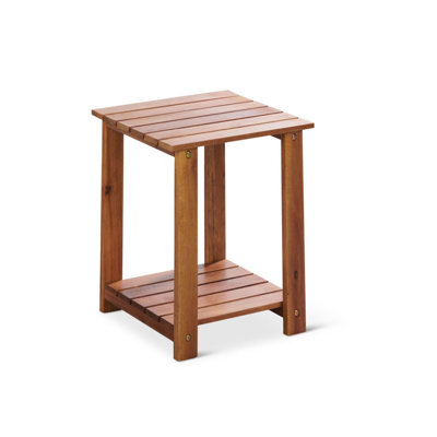 Patio Wise Outdoor Side Table 15'' L x 15'' W