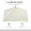Aarthi 230 cm W X 130 cm D Rectangular Market Parasol with Crank Lift-687399498