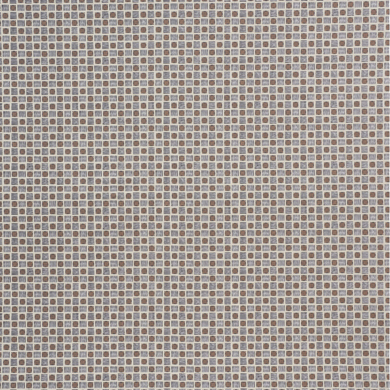 Schumacher x Celerie Kemble Mottley Grid Fabric, Wren