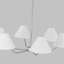 Grand lustre 6 lumières Reggie-88160093