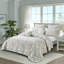 Polyester Damask Coverlet with Pillow Shams Included-1060355102-1060355104