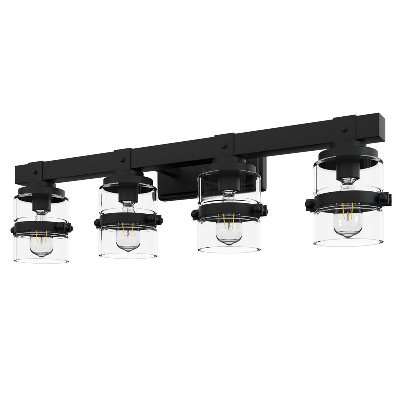 Sugarcreek Dimmable Metal Bathroom Vanity Light, 4