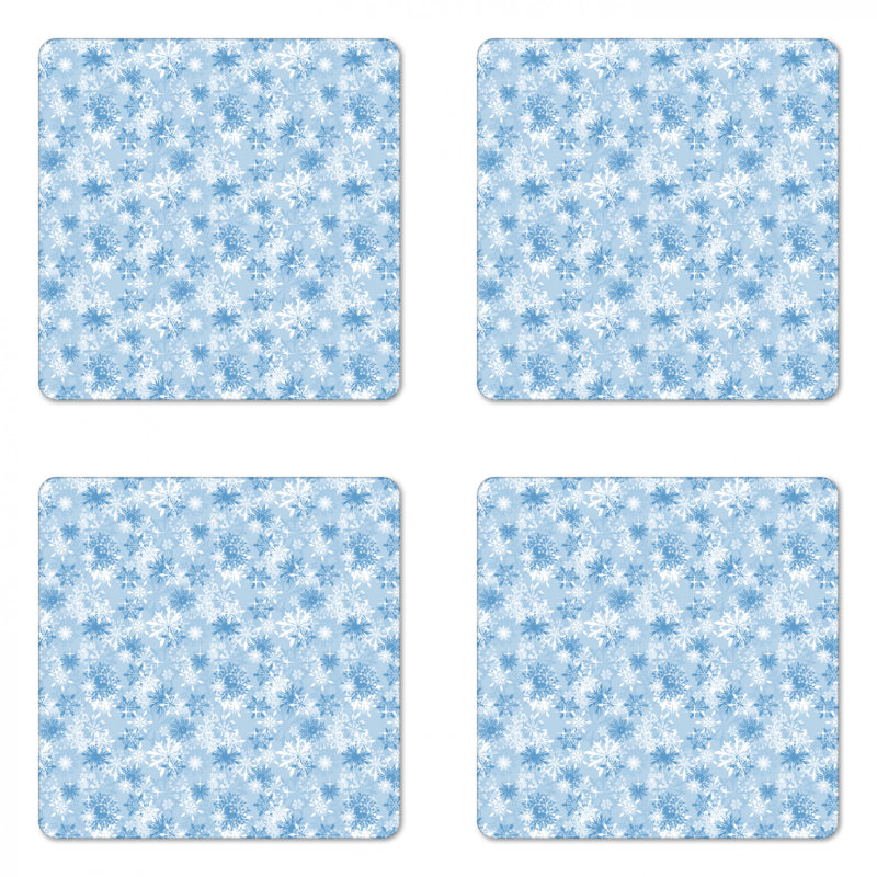 Square 4 Piece Coaster Set