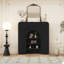 Armoire décorative de salon de style français avec cheminée simulée-2024790795