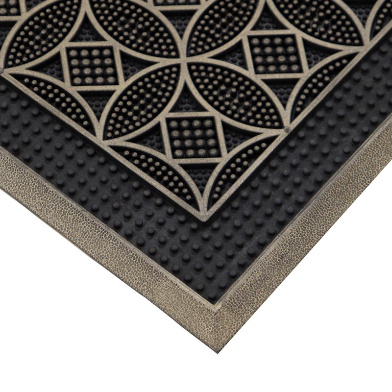 Havana Non-Slip Geometric Outdoor Doormat