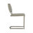 Ames Upholstered Side Chair in Glazed Silver