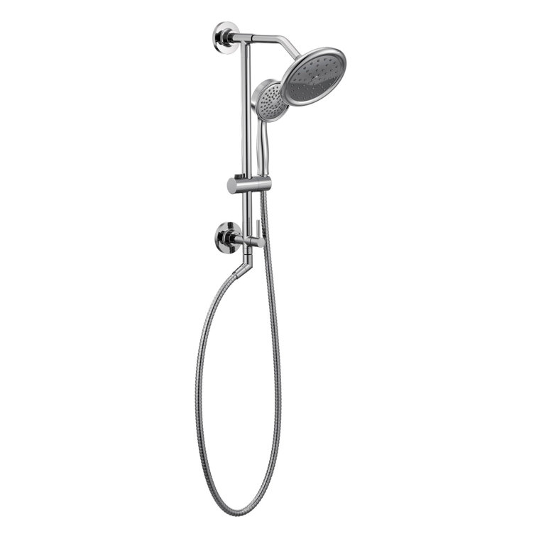 ExactTemp Rain Shower Head with Immersion