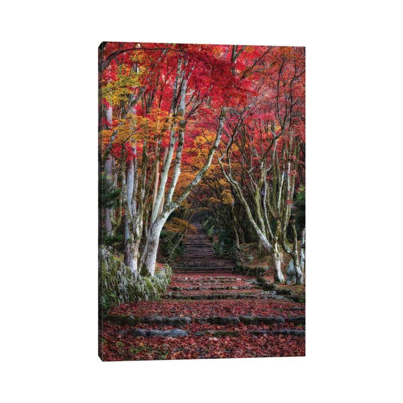 Autumn In Japan XXVIII by Daisuke Uematsu - Print on Canvas, Wrapped Canvas, 30.48cm H x 20.32cm W x 1.91cm D