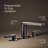 Composed Widespread Bathroom Faucet with Drain Assembly-22019793