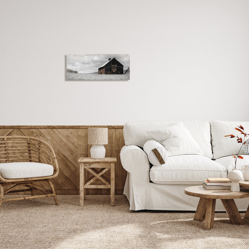 «Rustic Barn Scene On Canvas» par Danita Delimont, reproduction, H 10 po x l 24 po x P 1,5 po