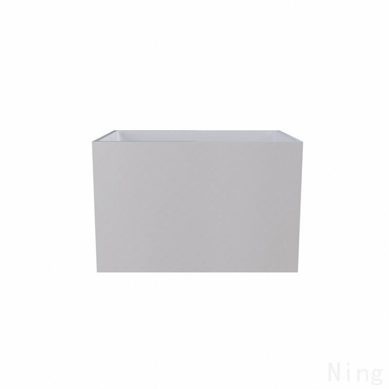 Free Standing Soaker Acrylic Bath-Tubs, Rectangular Shape Soaker Hot Tub
