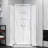 Capri 36 In. W X 36 In. D X 79 In. H Neo Angle Brushed Nickel Shower Kit