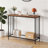 Console Table, Sofa Tables Narrow Entryway Table With Glass Shelf And Metal Frame, Behind Couch Table Industrial Hallway Table For Living Room, Foyer, Bedroom-1867169873-1867169868-1867192699
