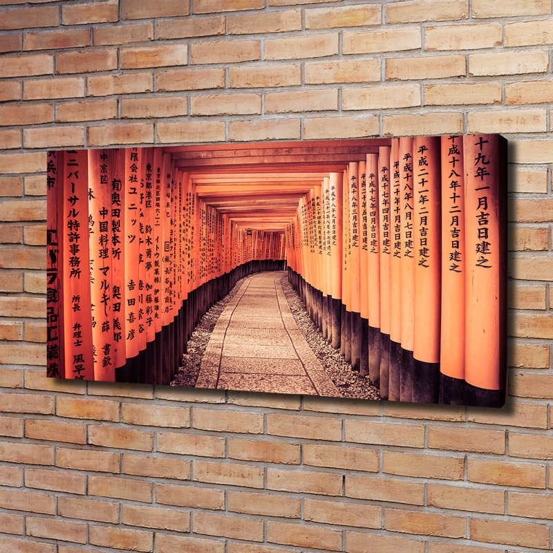 Kyoto Gates - Wrapped Canvas Print