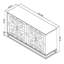 Masboro 159cm Sideboard